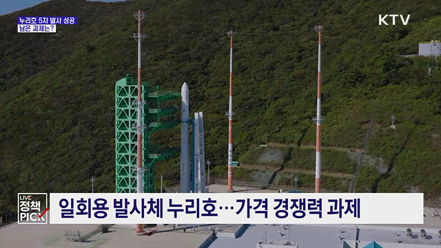 누리호 5차 발사 성공···남은 과제는?