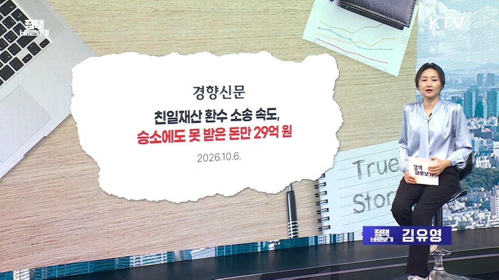 친일재산 환수 승소에도 돈 못 받아? 사실은.. [정책 바로보기]
