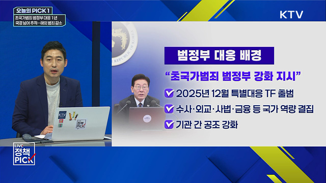 초국가범죄 범정부 대응 1년···성과와 향후 대응방향