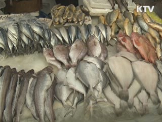 설맞아 비축 수산물 반값에 공급