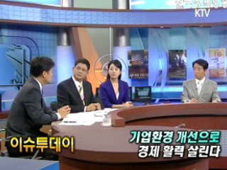 기업환경 개선으로 경제활력 살린다