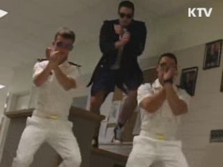 미 해군사관학교도 말춤 열풍