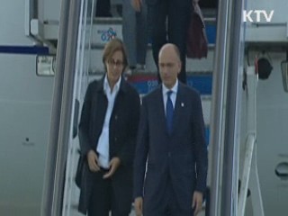 박 대통령, 러시아 도착···G20 외교 돌입