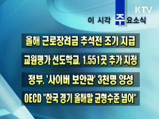이 시각 주요소식(단신)