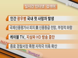 뉴스 실시간 검색어