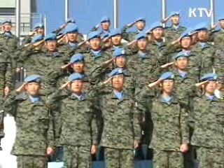 동명부대 파병 2년…'최고 모범부대'