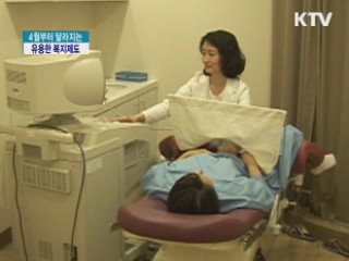 4월부터 달라지는 복지제도