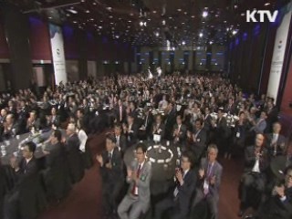 "글로벌 진출 위한 문화전도사 돼 달라"