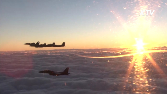 새해 첫 초계 비행…"영공 수호 이상무"