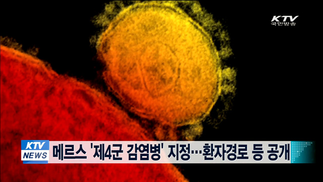 메르스 '제4군 감염병' 지정…환자경로 등 공개