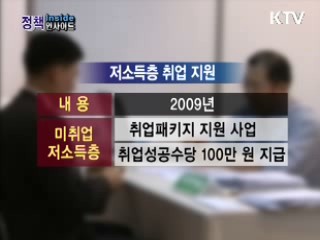 2009년 달라지는 저소득 취약계층의 정책 총정리