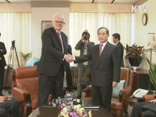 보즈워스, 방북 전 한미간 사전조율