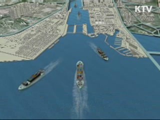 경인 아라뱃길 공정률 62%…내년 10월 개통