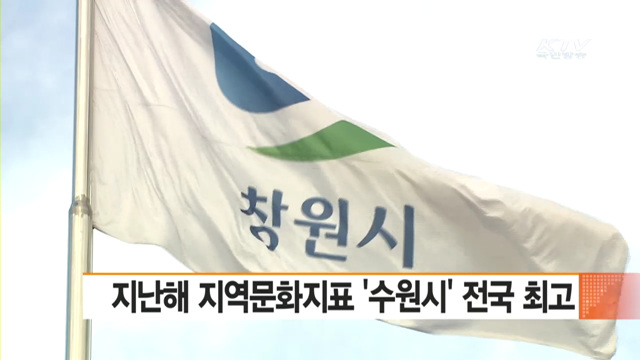 지난해 지역문화지표 '수원시' 전국 최고