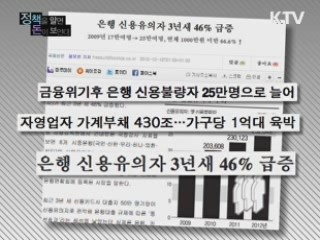 서민금융 위기탈출 - 신용회복지원제도