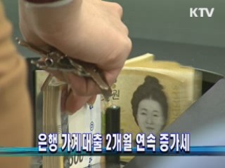 은행 가계대출 2개월 연속 증가세