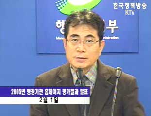 행정기관 홈페이지 평가