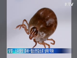 '야생진드기' 의심환자 치료중 사망