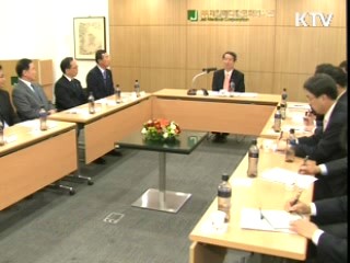 정운찬 총리, 중소 수출기업 방문