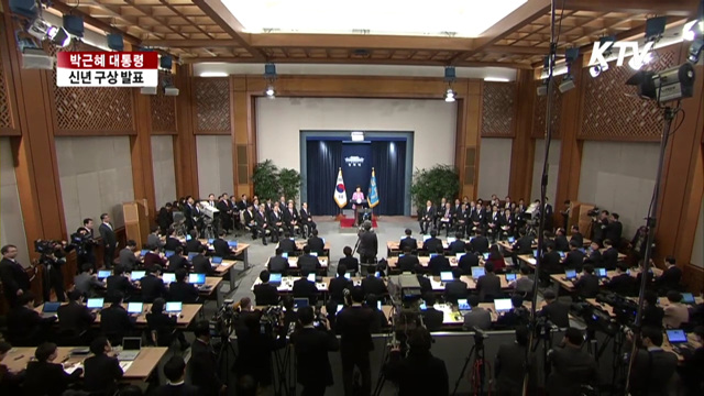 "경제혁신 3개년 계획·통일시대 기반 구축"