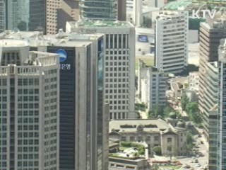 한국 국가부도 위험 1년새 최저치 기록