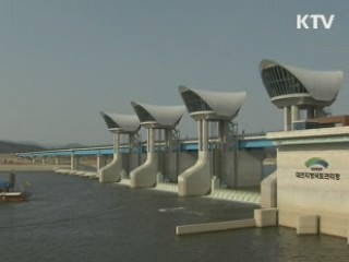 "백제보, 다음달 말까지 보강공사 완료"