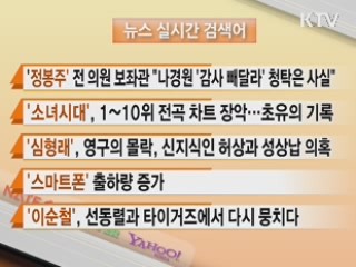 뉴스 실시간 검색어
