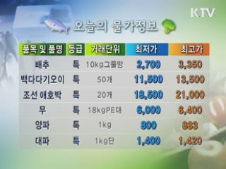 알뜰장보기 물가정보