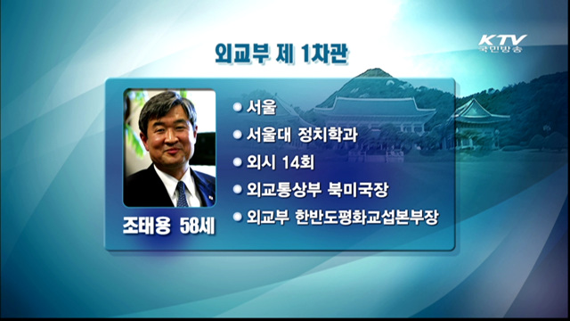 외교부 1차관에 조태용 한반도평화교섭본부장