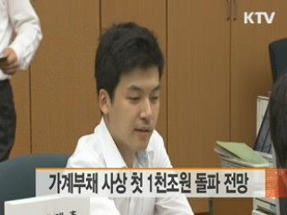 가계부채 사상 첫 1천조원 돌파 전망