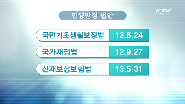 경제·민생법안 1년 넘게 국회 계류…'통과 시급'