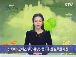 산림바이오매스 및 임목부산물 자원화 토론회 개최