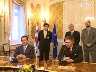 슬로바키아서 우리 기업 '지원외교'
