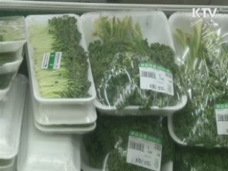 봄나물에서 농약 검출