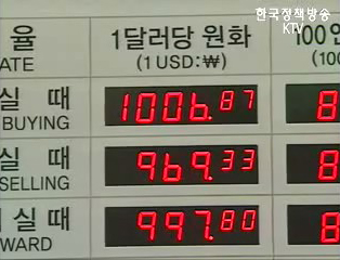 환율하락, 영향은?