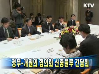 정부-개원의협의회 신종플루 간담회