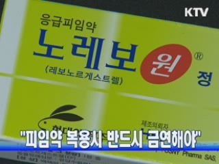 "피임약 복용시 반드시 금연해야"