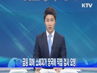 금융 피해 소비자가 당국에 직접 검사 요청