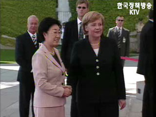 한명숙 총리 유럽 4개국 순방 후 귀국