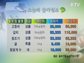 알뜰장보기 물가정보