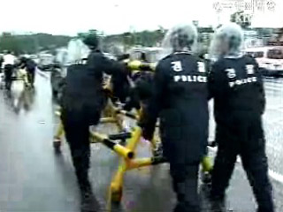 집중호우로 서울시내 4곳 교통통제