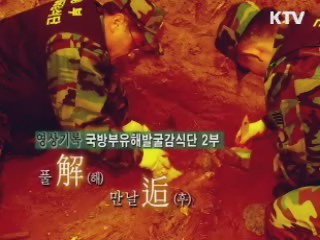 국방부 유해 발굴 감식단 2부 - 해후