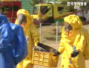 2002년 9월 이전 생산된 불량 방독면 전량수거