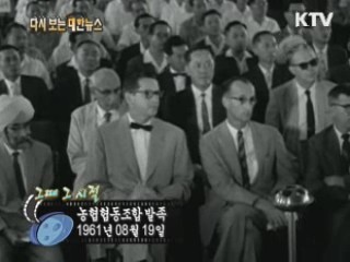 농협협동조합 발족(61') 이미지