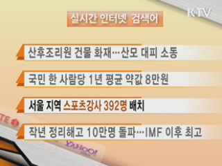 실시간 검색어