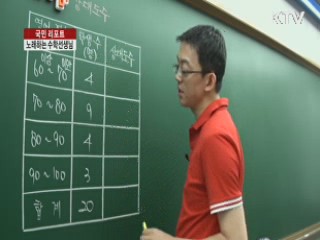 장애 극복한 노래하는 수학선생님 [국민리포트]