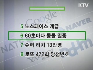 뉴스 실시간 검색어