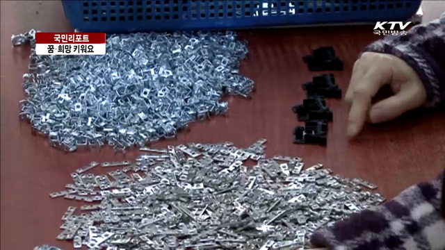 지적 장애인들 자활 꿈을 키운다 [국민리포트]