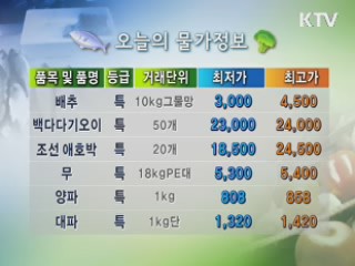 알뜰장보기 물가정보