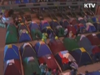 방콕 침수로 피난 행렬 '불안감 최고조'